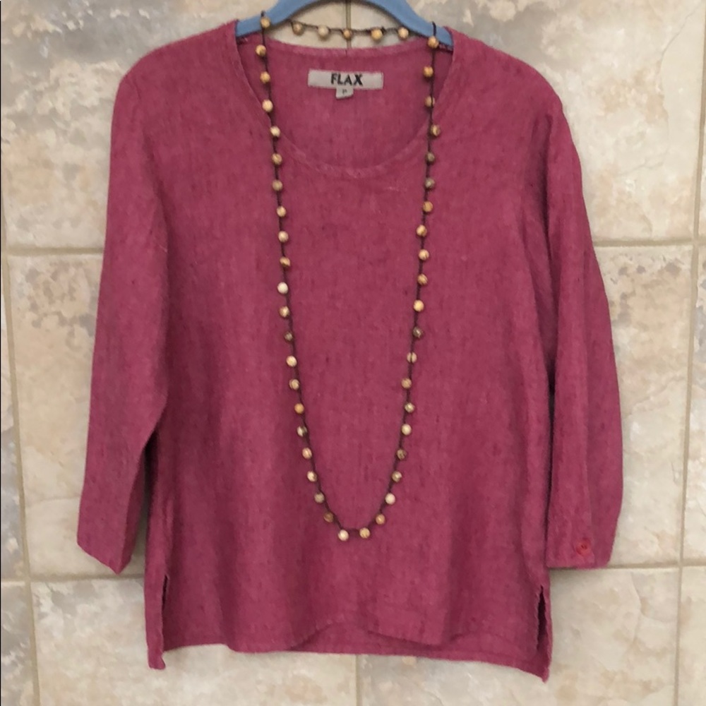 Flax Linen Top